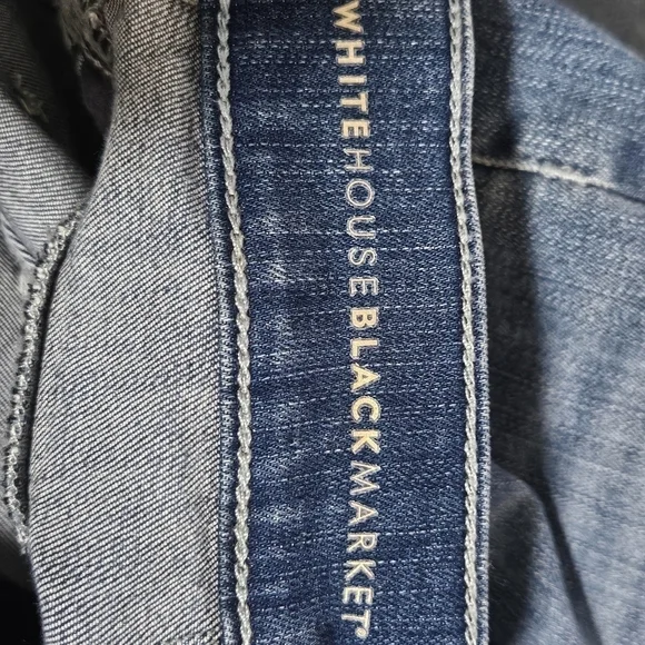White House Black Market the tapered ankle jeans size 6 - Picture 10 of 12